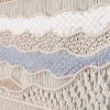 Horizontal Macrame Wall Hanging - LARA | Wall Hangings by Rianne Aarts / Teddy and Wool Studio. Item composed of oak wood and cotton
