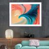 Rainbow Water Phoenix Giclee Paper Print | Prints by Monika Kupiec Abstract Art. Item composed of paper