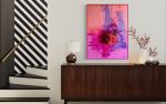 Neon Summer | Oil And Acrylic Painting in Paintings by Carolyn McGlennon. Item made of canvas works with contemporary & eclectic & maximalism style