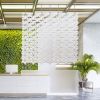 Facet hanging room divider 238 x 207cm | Decorative Objects by Bloomming, Bas van Leeuwen & Mireille Meijs. Item composed of synthetic