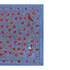 Silk Suzani Blue Table Runner With Pomegranate Design, Anima | Tablecloth in Linens & Bedding by Vintage Pillows Store