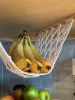 Macrame Fruit Hammock | Storage Basket in Storage by Rosie the Wanderer. Item made of cotton