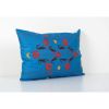 Suzani Lumbar Pillow Cases Fashioned from a Vintage Suzani, | Cushion in Pillows by Vintage Pillows Store