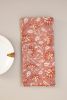 Blush Vines Block Print Napkins, Set of 4 | Linens & Bedding by Ninéh