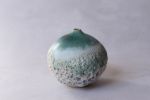 Reef Turquoise semi-porcelain bud vase, minimal nordic | Vases & Vessels by Laima Ceramics. Item made of ceramic compatible with minimalism and contemporary style