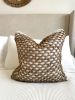 Tuban Pillow Cover — Braided Jute & Cotton in Natural Tones | Pillows by Busa Designs