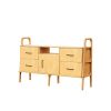 Wooden sideboard, Mid century modern, Midcentury furniture | Storage by Plywood Project. Item made of birch wood compatible with minimalism and mid century modern style