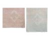 Vintage Hand Made Oushak Rug Low Pile Yastik Runner - a Pair | Runner Rug in Rugs by Vintage Pillows Store. Item made of cotton