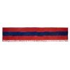 Minimalist Kilim, Red an Blue Perde from Eastern Anatolia | Runner Rug in Rugs by Vintage Pillows Store. Item made of wool & fiber