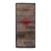 Turkish Macchiato Color Wool Tulu Rug With Tribal Details | Area Rug in Rugs by Vintage Pillows Store. Item made of cotton & fiber