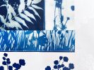 Alpine Botanical Quilt One | Collage in Paintings by Kathy Ferguson Art