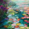 Water Lily Garden | Paintings by Checa Art