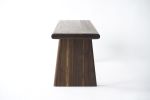 "Lineage" Bench | Benches & Ottomans by THE IRON ROOTS DESIGNS. Item made of oak wood