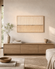 'LINE IN THE SAND II' // RE-FRAMED Collection | Wall Hangings by Rianne Aarts / Teddy and Wool Studio