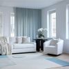 Bermuda Teal Wool Handknotted Rug | Area Rug in Rugs by Organic Weave Shop. Item made of wool & fiber