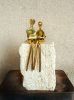 Caress in gold | Sculptures by YENNY COCQ