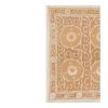 Suzani Tan Pastel Tapestry - Neutral Uzbek Wall Hanging or B | Tablecloth in Linens & Bedding by Vintage Pillows Store