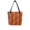 Tote Bag - No Brake Zone - Op Art Geometric Motion | Work by Eman's Gallery