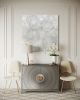 Helichrysum | Oil And Acrylic Painting in Paintings by Sorelle Gallery. Item composed of birch wood & synthetic