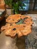 Olive Wood Table, Olive Round Coffee&End Table | Coffee Table in Tables by Brave Wood. Item composed of wood and metal