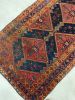 Funky Boho Vintage Kurdish Runner with DAZZLING Colors; Lime | Runner Rug in Rugs by The Loom House. Item made of cotton with fiber