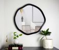Organic Round Mirror | Decorative Objects by Dot & Rose. Item composed of maple wood & glass