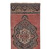 Vintage Geometric Design Turkish Anatolian Runner Rug | Rugs by Vintage Pillows Store. Item composed of cotton and fiber