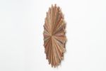 Starburst Reclaimed Wood Wall Art | Circular Wooden Wall Scu | Wall Sculpture in Wall Hangings by Craig Forget. Item made of wood works with mid century modern & contemporary style