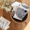 Rainbow Roads | Organic Cotton Tea Towel | Linens & Bedding by Little Korboose. Item made of cotton