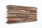 Random Edge #2 | Wall Sculpture in Wall Hangings by Craig Forget. Item made of wood works with mid century modern & contemporary style