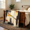 Silt | Earth Tone Abstract Canvas Print | Burnt Orange Wall Art | Prints in Paintings by Abby May