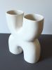 Ceramic Vase | Letter X | Vases & Vessels by Studio Patenaude