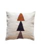 Bloom Handwoven Wool Decorative Throw Pillow Cover | Cushion in Pillows by Mumo Toronto. Item composed of fabric
