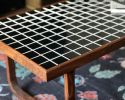 Mid-Century Modern Tile-Top-Coffee Table — Solid Black Walnut | Tables by Warnkestudio