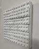Bricks Large 8"x8" | Mixed Media in Paintings by Emeline Tate. Item composed of canvas and synthetic