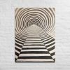Canvas Print - Tunnel of Illusion - Geometric Op Art | Work by Eman's Gallery