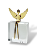 Combo Set: 3 Inch Angel Sculpture and the angel pendant | Sculptures by YENNY COCQ