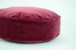 round velvet cushion // round velvet floor pillow // round | Pillows by velvet + linen
