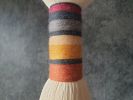 Large macrame wall hanging with tassels | Tapestry in Wall Hangings by Sarmal Design. Item made of cotton works with boho & minimalism style