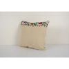 White Embroidered Handmade Cushion Pillow | Sham in Linens & Bedding by Vintage Pillows Store. Item composed of fabric