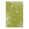 Flower Power Area Rug - Chartreuse | Rugs by Odd Duck Press. Item composed of wool & fiber