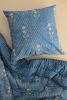 Ink Garden Indigo Block Print Pillow | Pillows by Ninéh
