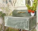 Add a Touch of Luxury to Your Bathroom with a Grey Marble Sink | Gray Marble Basin | Water Fixtures by AYMARBLEDESIGN LLC