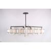 Alan Mizrahi PH0818 Petra Halo Rock | Chandeliers by Alan Mizrahi Lighting Design