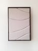 Textured 3D Geometric Wall Art: Minimalist Sculptural Panel | Wall Sculpture in Wall Hangings by Vaiva Art Atelier