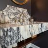 Hand Carved Marble Vanity Sink: Modern Bathroom | Water Fixtures by AYMARBLEDESIGN LLC