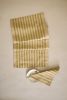Oh! Stripes (Lime) Block Print Table Runner | Linens & Bedding by Ninéh