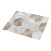 Handmade Geometric Ivory Wool Area Rug | Rugs by Swiflo