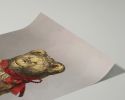 Swiss Chocolate Teddy Bear | Prints by The Ugly Cat Studio