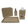 SANDALWOOD (Bath Collection) | Toiletry in Storage by Oggetti Designs. Item made of wood with synthetic